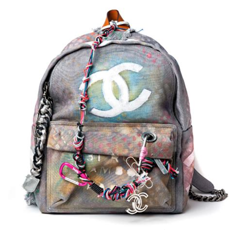 chanel canvas backpack buy|authentic chanel backpack.